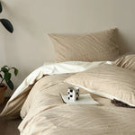 Cotton Bedding Set Finely Textured Satin-Matte & Breathable