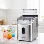 Countertop Ice Maker Self-Cleaning Quiet Adjustable Thickness