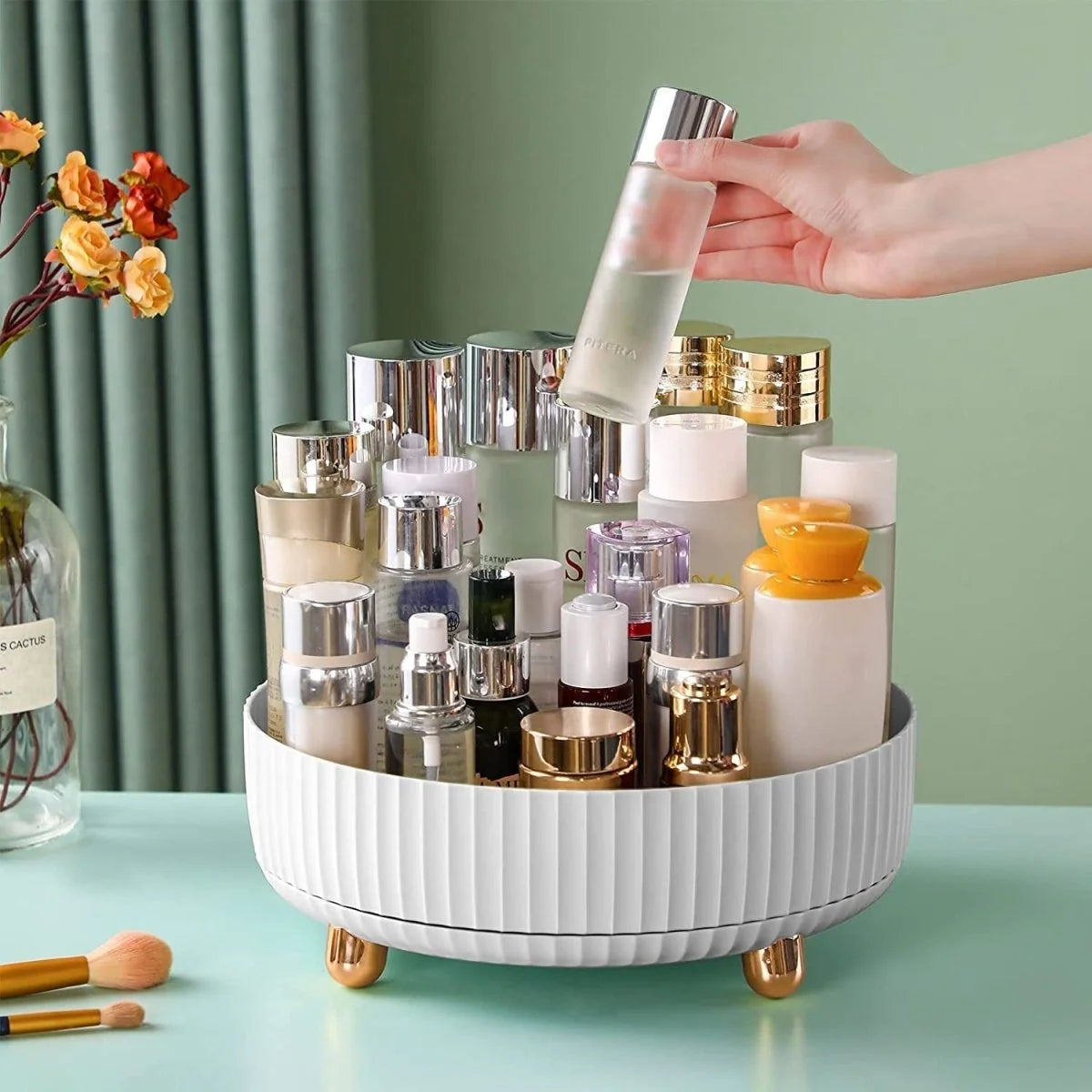 Countertop Organizer 360 Degree Rotating Space-Saving
