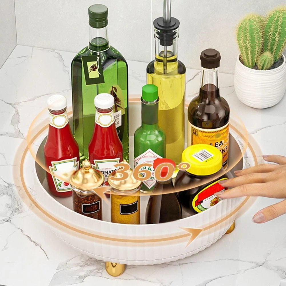 Countertop Organizer 360 Degree Rotating Space-Saving