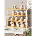 Countertop Organizer Shelf Multi-Tier Space-Saving Open Storage
