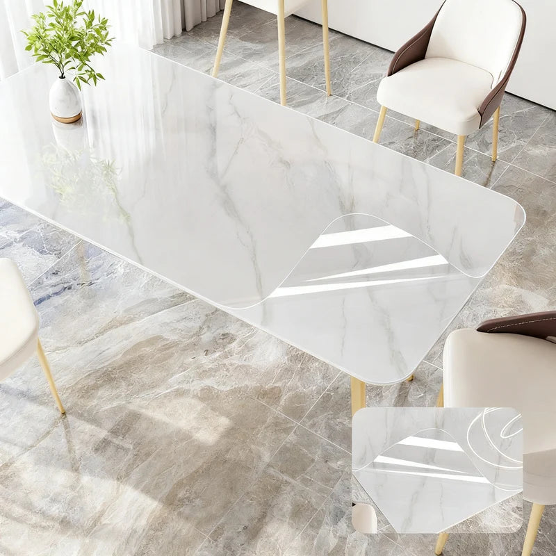 Countertop Protective Film Transparent Oil & Water Resistant Wipe-Clean Surface