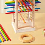 Counting Stick Set Multicolor Non-Toxic Wood Hands-On Learning