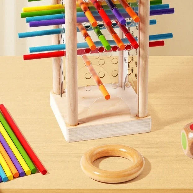 Counting Stick Set Multicolor Non-Toxic Wood Hands-On Learning