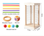 Counting Stick Set Multicolor Non-Toxic Wood Hands-On Learning