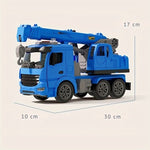 Crane Truck Toy Movable Arm Lights & Sound Effects