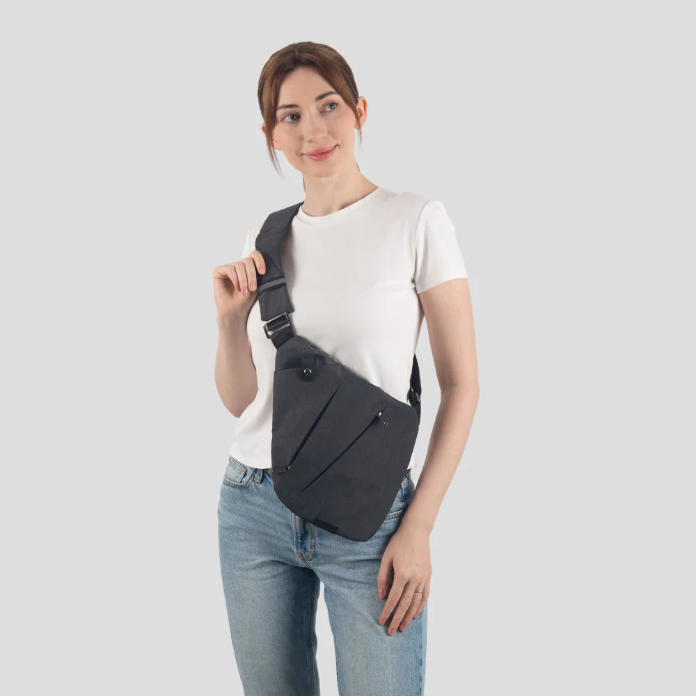 Crossbody Bag Anti-Theft RFID Blocking Water Resistant