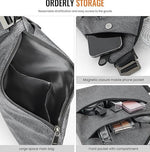 Crossbody Bag Anti-Theft RFID Blocking Water Resistant