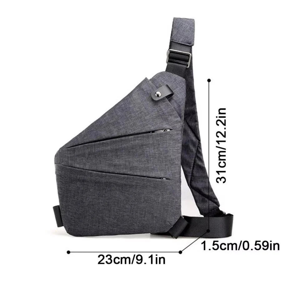 Crossbody Bag Anti-Theft RFID Blocking Water Resistant