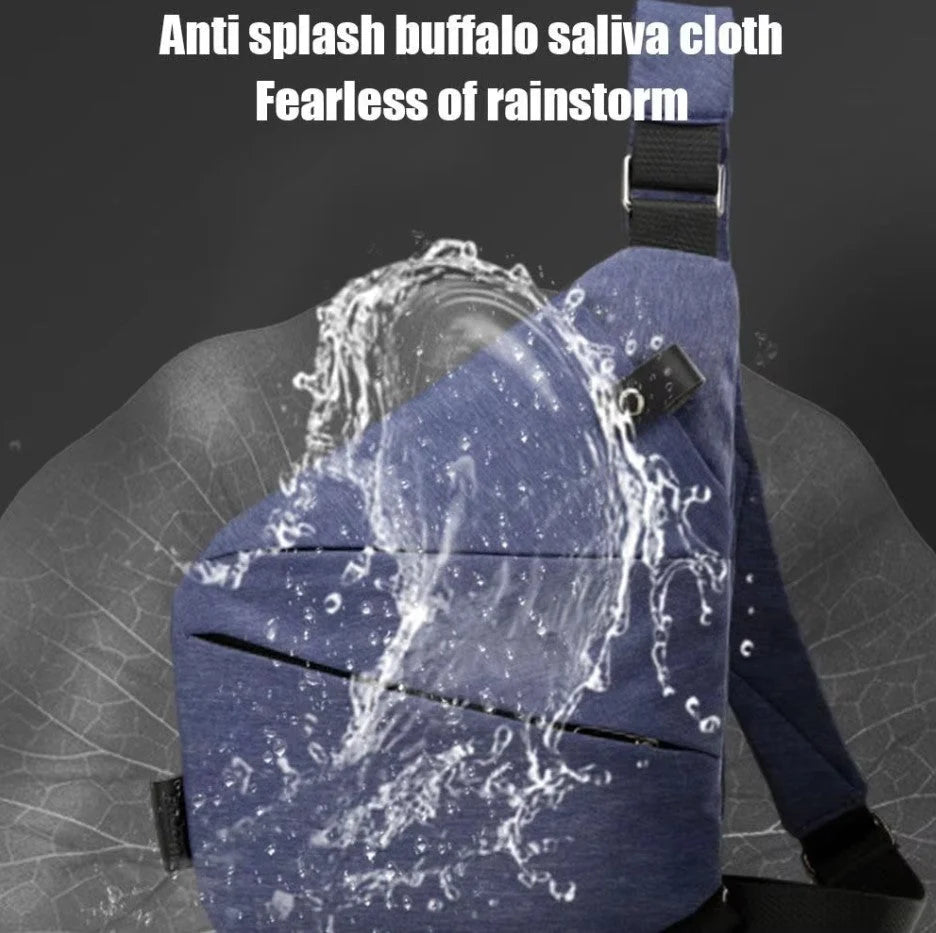 Crossbody Bag Anti-Theft RFID Blocking Water Resistant