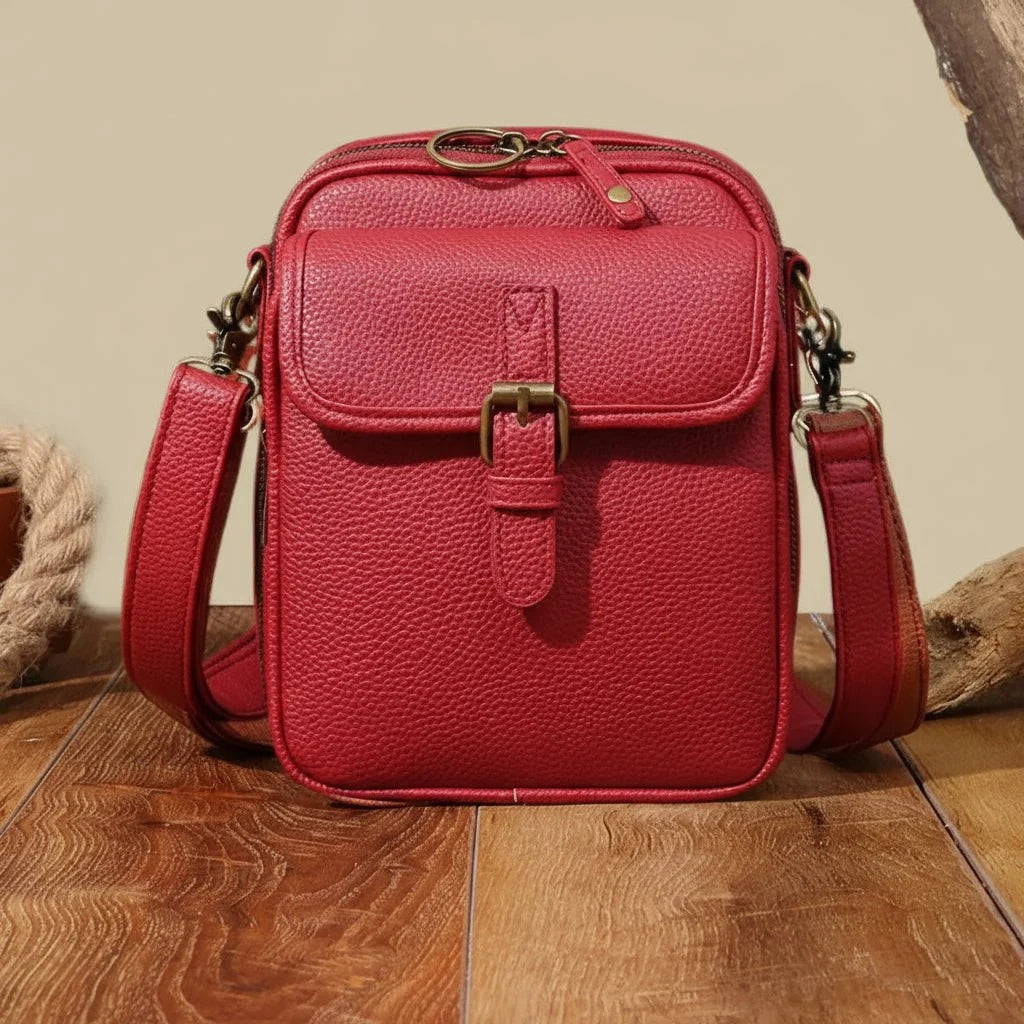 Crossbody Bag Anti-Theft Zippers Adjustable Strap