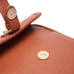 Crossbody Bag Compact Square Anti-Theft Zipper Adjustable Strap