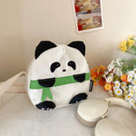 Crossbody Bag Panda Design Adjustable Strap