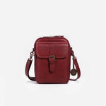 Crossbody Bag RFID-Blocking Wallet Glasses Compartment
