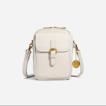 Crossbody Bag RFID-Blocking Wallet Glasses Compartment