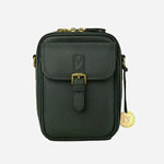 Crossbody Bag RFID-Blocking Wallet Glasses Compartment