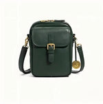 Crossbody Bag RFID-Blocking Wallet Glasses Compartment