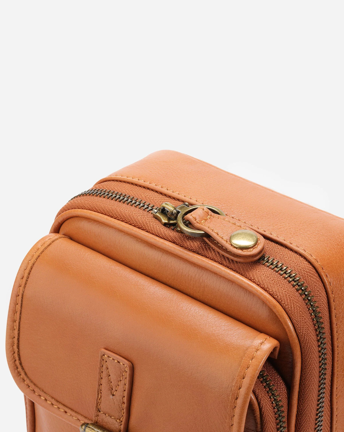 Crossbody Bag RFID-Blocking Wallet Glasses Compartment