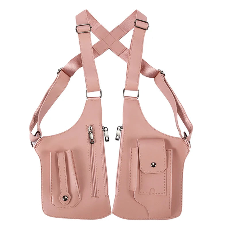 Crossbody Bag Weather-Resistant Multi-Pocket Adjustable Straps