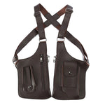 Crossbody Bag Weather-Resistant Multi-Pocket Adjustable Straps