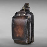 Crossbody Belt Bag Vintage-Inspired Multiple Compartments & Quick-Access Pockets