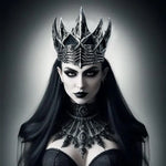 Crown Tiara Pointed Metal Lightweight Costume Accessory