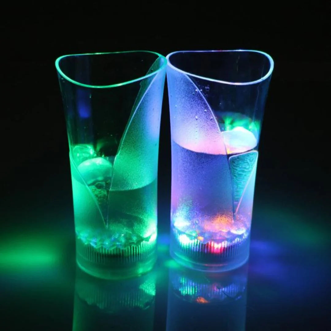 Cup Flashing Color LED Battery Powered