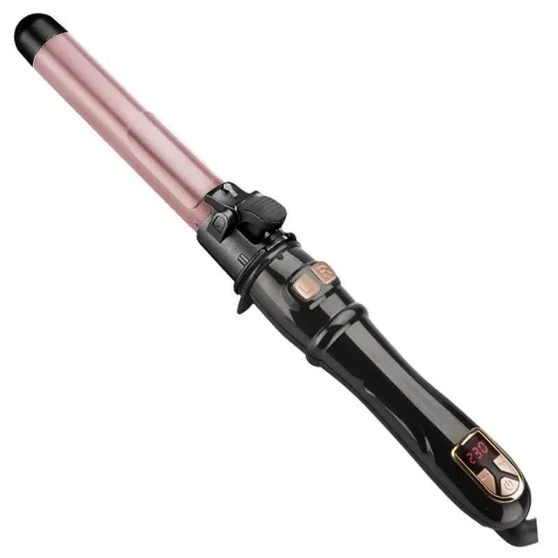 Curling Iron Cordless Ceramic-Coated Digital Temperature Display