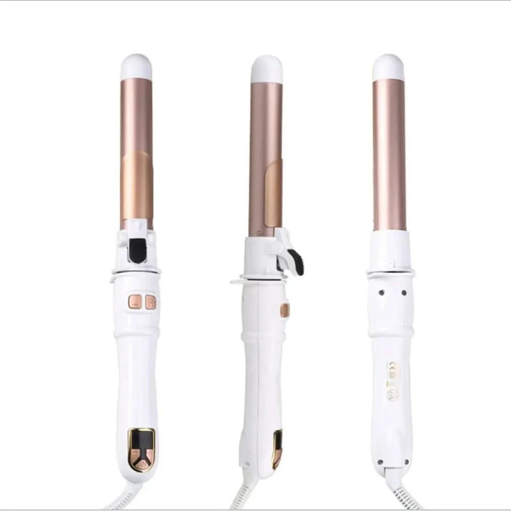 Curling Iron Cordless Ceramic-Coated Digital Temperature Display