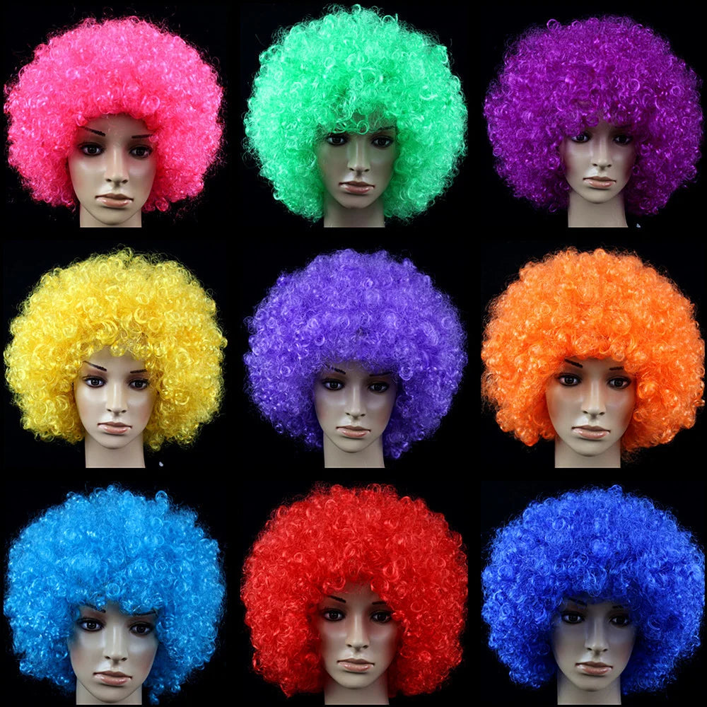 Curly Wig Lightweight Adjustable Cap One Size Fits All