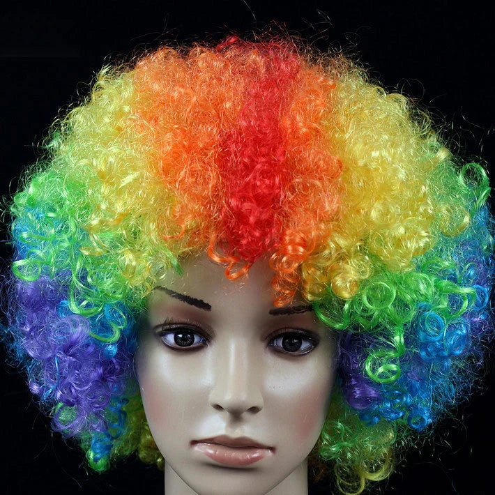 Curly Wig Lightweight Adjustable Cap One Size Fits All
