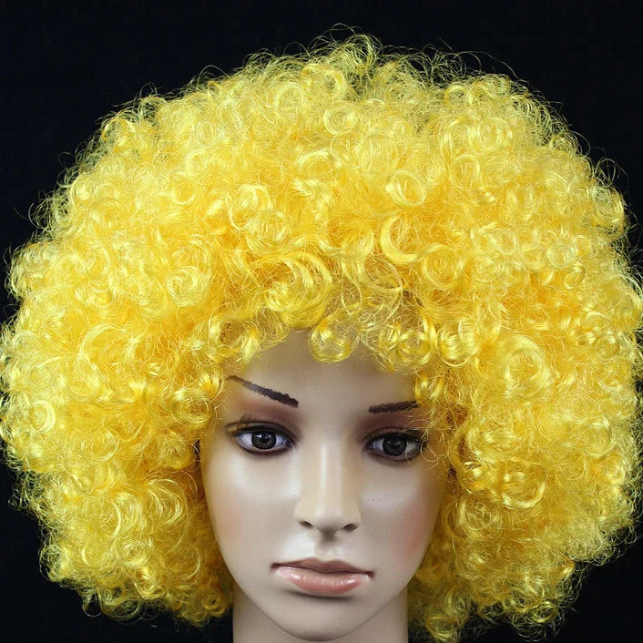 Curly Wig Lightweight Adjustable Cap One Size Fits All