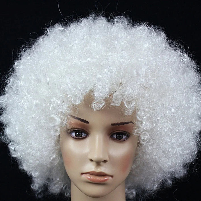 Curly Wig Natural-Looking Curls Adjustable Cap Lightweight Comfort