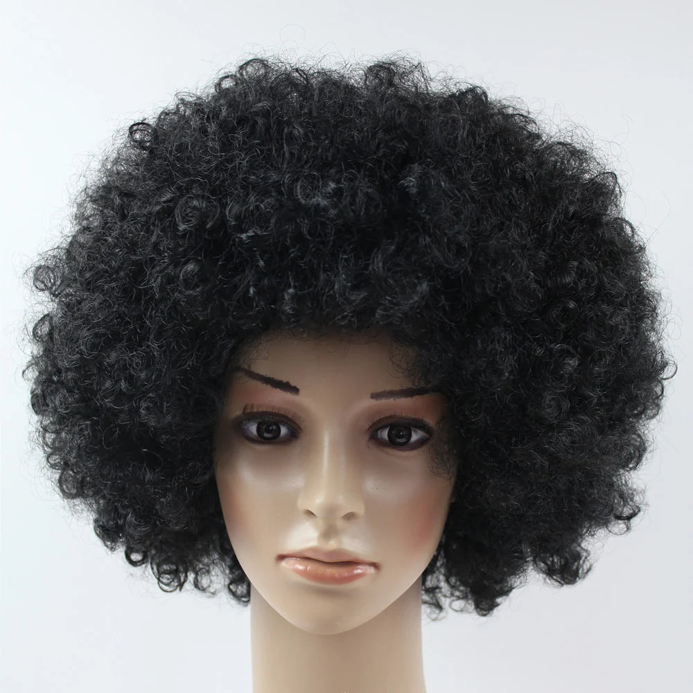 Curly Wig Natural-Looking Curls Adjustable Cap Lightweight Comfort