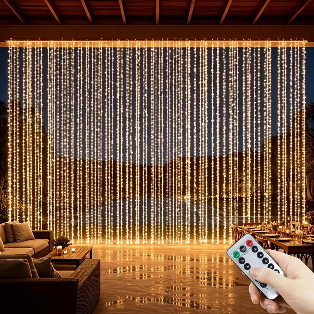 Curtain Lights USB Powered 8 Lighting Modes