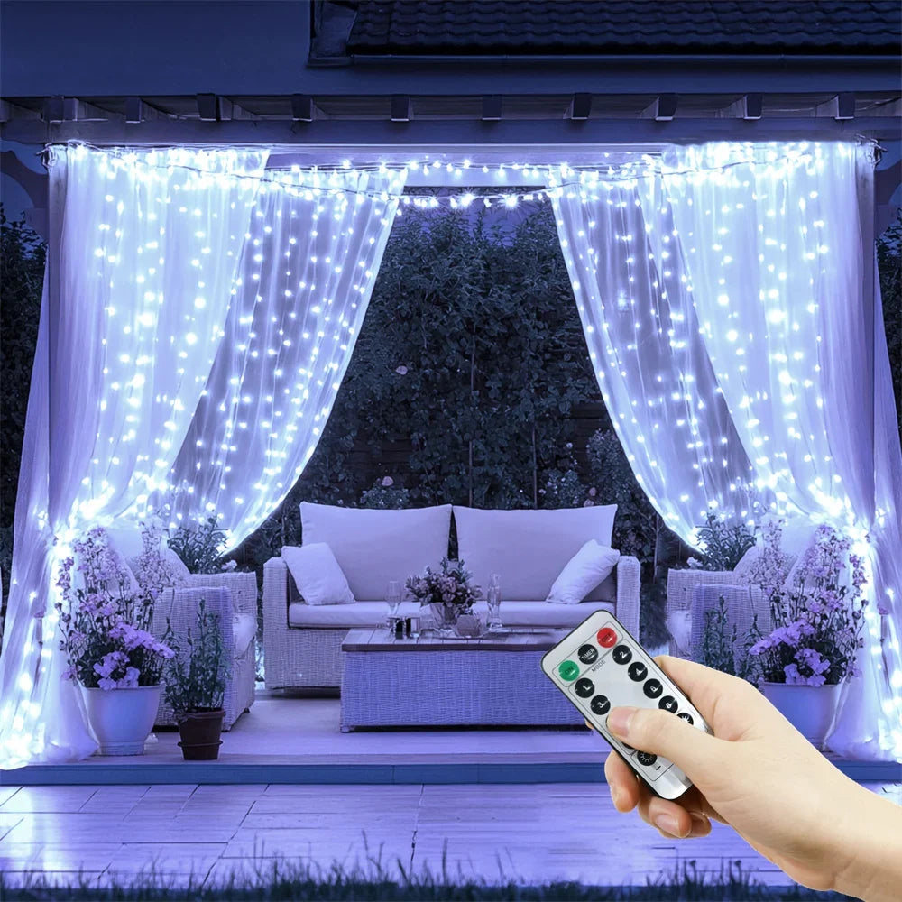 Curtain Lights USB Powered 8 Lighting Modes