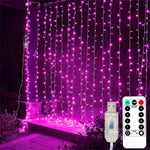 Curtain Lights USB Type-C Powered 8 Lighting Modes