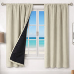 Curtain Thermal Insulating Water-Repellent Rod Pocket
