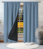 Curtain Thermal Insulating Water-Repellent Rod Pocket