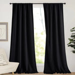 Curtain Thermal Insulating Water-Repellent Rod Pocket