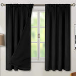 Curtain Thermal Insulating Water-Repellent Rod Pocket