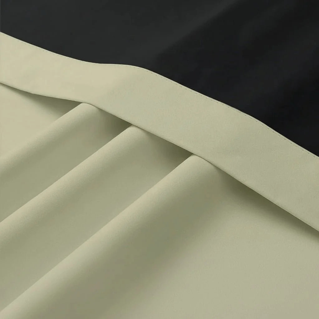 Curtain Thermal Insulating Water-Repellent Rod Pocket