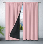 Curtain Thermal Insulating Water-Repellent Rod Pocket