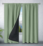 Curtain Thermal Insulating Water-Repellent Rod Pocket