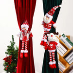 Curtain Tieback Plush Santa Design Soft & Durable