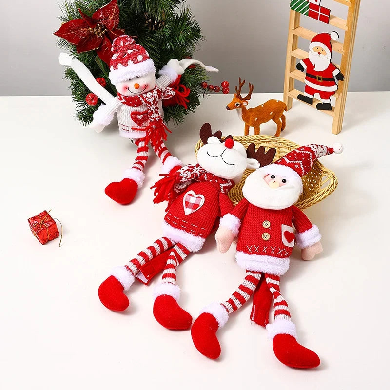 Curtain Tieback Plush Santa Design Soft & Durable