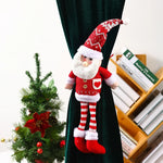 Curtain Tieback Plush Santa Design Soft & Durable
