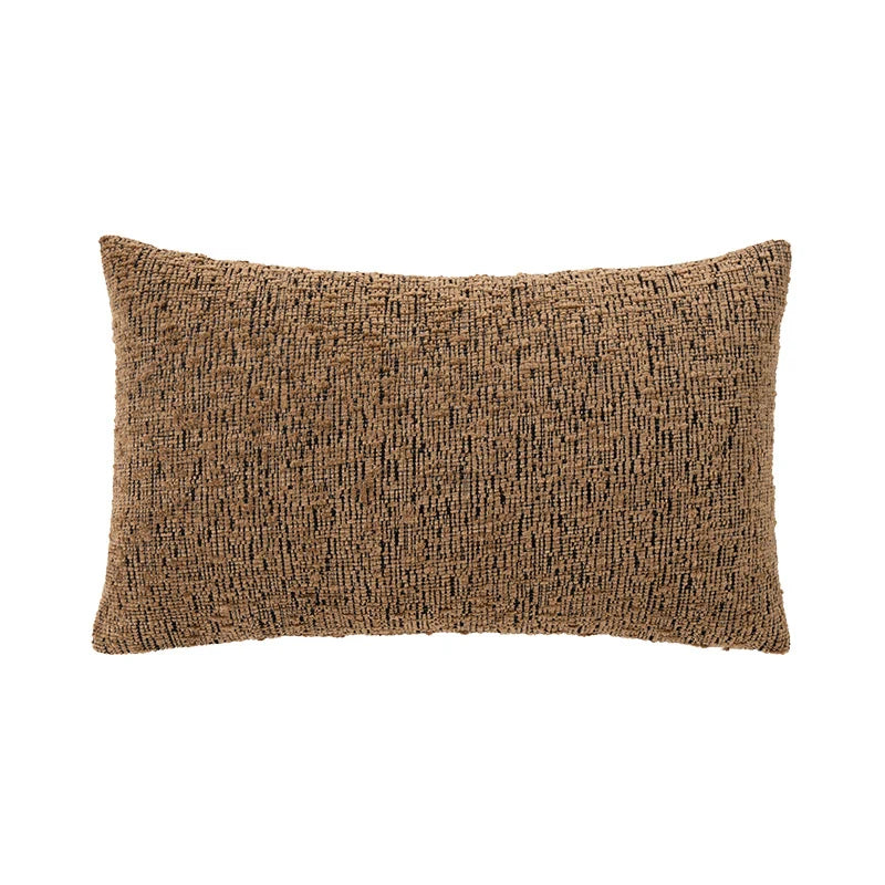 Cushion Cover Chenille Jacquard Removable Zipper Pillowcase Only