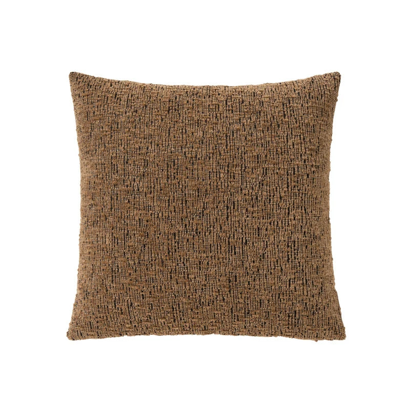 Cushion Cover Chenille Jacquard Removable Zipper Pillowcase Only