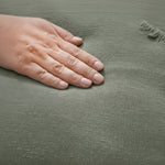 Cushion Cover Cotton-Linen Blend Hidden Zipper Machine Washable
